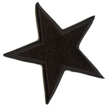 Star black (embroidered)