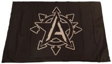 Fahne "Anarchie Chaos"