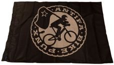 Fahne "Antifa Bikepunk"